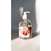 Лубрикант на водной снове Love Protection Strawberry с ароматом клубники - 300 мл. - Lola Games - купить с доставкой в Южно-Сахалинске