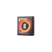 Классические презервативы с обильной смазкой Ganzo Classic - 3 шт. - Ganzo - купить с доставкой в Южно-Сахалинске