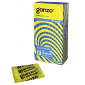 Классические презервативы с обильной смазкой Ganzo Classic - 12 шт. - Ganzo - купить с доставкой в Южно-Сахалинске
