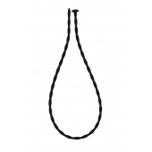 Черный уретральный массажер Glide Extra Small - 30 см. - Lola Games - купить с доставкой в Южно-Сахалинске