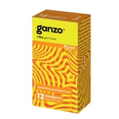 Ароматизированные презервативы Ganzo Juice - 12 шт. - Ganzo - купить с доставкой в Южно-Сахалинске