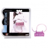 Эрекционное кольцо с вибратором LITTLE LILAC - Dream Toys - в Южно-Сахалинске купить с доставкой