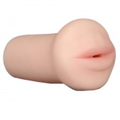Нежный мастурбатор-ротик REALSTUFF 5INCH MASTURBATOR BJ - Dream Toys - в Южно-Сахалинске купить с доставкой