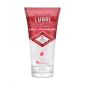 Интимный гель-смазка на водной основе Lubrimax Magic Strawberry - 75 мл. - ИнтелБИО - купить с доставкой в Южно-Сахалинске