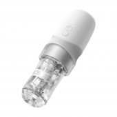 Белый автоматический мастурбатор Extra Sauce - Sauce - в Южно-Сахалинске купить с доставкой