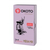 Презервативы OKOTO Mega Mix - 12 шт. - Sitabella - купить с доставкой в Южно-Сахалинске
