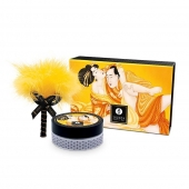 Массажная пудра с ароматом манго Luscious Mango - Shunga - купить с доставкой в Южно-Сахалинске