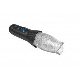 Автоматический мастурбатор Oral Sex Masturbator с функциями ротации, вибрации и фрикций - Secwell - в Южно-Сахалинске купить с доставкой