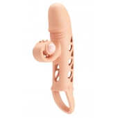 Телесная вибронасадка на пенис Mind-blowing Miracles - Baile - в Южно-Сахалинске купить с доставкой