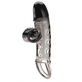 Дымчатая вибронасадка на пенис Mind-blowing Miracles - Baile - в Южно-Сахалинске купить с доставкой