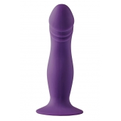 Фиолетовый фаллоимитатор Pleasure Dildo - 14,6 см. - Dream Toys