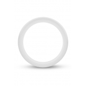 Белое люминесцентное эрекционное кольцо Silicone Glo Cock Ring - Blush Novelties - в Южно-Сахалинске купить с доставкой