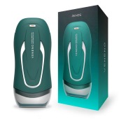 Зеленый вибромастурбатор с голосовым сопровождением Veneno - Rends - в Южно-Сахалинске купить с доставкой