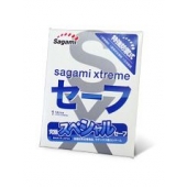 Презерватив Sagami Xtreme Ultrasafe с двойным количеством смазки - 1 шт. - Sagami - купить с доставкой в Южно-Сахалинске