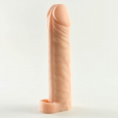 Телесная насадка Okoto с втулкой - 16 см. - Sitabella - в Южно-Сахалинске купить с доставкой