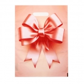 Пакет с принтом в виде банта с вырубной ручкой (30х40 см) - Сима-Ленд - купить с доставкой в Южно-Сахалинске