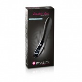 Черный вибратор с миостимуляцией Mystim Electric Eric Black Edition - 27 см. - MyStim - купить с доставкой в Южно-Сахалинске