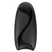 Черно-белый сквозной вибромастурбатор Hercules - Rends - в Южно-Сахалинске купить с доставкой