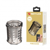 Дымчатая насадка на фаллос Ronael - Baile - в Южно-Сахалинске купить с доставкой