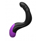 Черно-фиолетовый вибромассажёр простаты Hyper-Pulse P-Spot Massager - Pipedream - в Южно-Сахалинске купить с доставкой
