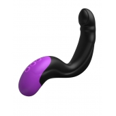 Черно-фиолетовый вибромассажёр простаты Hyper-Pulse P-Spot Massager - Pipedream - в Южно-Сахалинске купить с доставкой