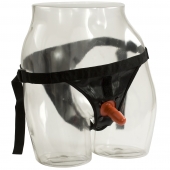 Трусики со штырьком для фиксации насадок Ultra Harness with Plug - Doc Johnson - купить с доставкой в Южно-Сахалинске