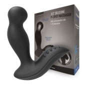 Черный вибромассажер простаты 3,5’’ P-spot Massager - 12,5 см. - Erokay - в Южно-Сахалинске купить с доставкой