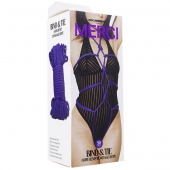 Фиолетовая верёвка для связывания и фиксации Bind Tie - 15,24 м. - Doc Johnson - купить с доставкой в Южно-Сахалинске