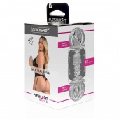Прозрачный двусторонний мастурбатор Fleshlight Quickshot Mia Malkova - Fleshlight - в Южно-Сахалинске купить с доставкой