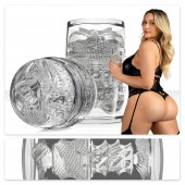 Прозрачный двусторонний мастурбатор Fleshlight Quickshot Mia Malkova - Fleshlight - в Южно-Сахалинске купить с доставкой