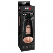 Мастурбатор-вагина с вибрацией Vibrating Mega Milker - Pipedream - в Южно-Сахалинске купить с доставкой