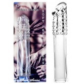 Прозрачная насадка-удлинитель Perfect Sleeve - 19 см. - Boys of Toys - в Южно-Сахалинске купить с доставкой