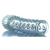 Прозрачная закрытая насадка на пенис - 13,5 см. - Boys of Toys - в Южно-Сахалинске купить с доставкой