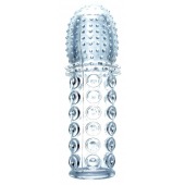 Прозрачная закрытая насадка на пенис - 13,5 см. - Boys of Toys - в Южно-Сахалинске купить с доставкой