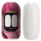 Белый мастурбатор-вагина Olga - Baile - в Южно-Сахалинске купить с доставкой