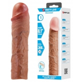 Удлиняющая насадка на пенис Stevenson - 20,5 см. - Baile - в Южно-Сахалинске купить с доставкой