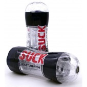 Прозрачный мастурбатор-вагина Suck - Boys of Toys - в Южно-Сахалинске купить с доставкой