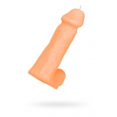 Оранжевая сувенирная свеча «Пенис» - Pecado - купить с доставкой в Южно-Сахалинске