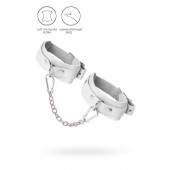 Белые мини-оковы со скруглёнными углами - Pecado - купить с доставкой в Южно-Сахалинске