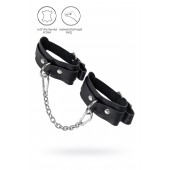 Черные мини-оковы со скруглёнными углами - Pecado - купить с доставкой в Южно-Сахалинске