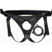 Пояс Hard Brutal для больших насадок - LOVETOY (А-Полимер) - купить с доставкой в Южно-Сахалинске