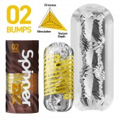 Мастурбатор Tenga Spinner DX 02 Bumps - Tenga - в Южно-Сахалинске купить с доставкой