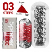 Мастурбатор Tenga Spinner DX 03 Steps - Tenga - в Южно-Сахалинске купить с доставкой