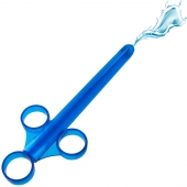 Синий шприц для введения лубриканта XL Lubricant Launcher - XR Brands - купить с доставкой в Южно-Сахалинске