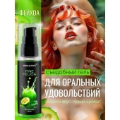 Съедобная смазка на водной основе с ароматом фейхоа - 60 гр. - Биоритм - купить с доставкой в Южно-Сахалинске