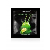 Саше съедобной оральной смазки OraLove с ароматом фейхоа - 3 гр. - Биоритм - купить с доставкой в Южно-Сахалинске