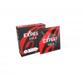 Презервативы с ароматом колы Expert Cola - 3 шт. - Expert - купить с доставкой в Южно-Сахалинске