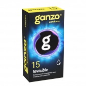 Супертонкие презервативы Ganzo Invisible - 15 шт. - Ganzo - купить с доставкой в Южно-Сахалинске