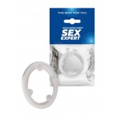 Эрекционное кольцо с 4 стимулирующими шариками - Sex Expert - в Южно-Сахалинске купить с доставкой