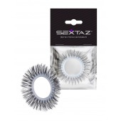 Круглое эрекционное кольцо с длинными «ресничками» - Sextaz - в Южно-Сахалинске купить с доставкой